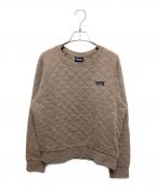 Patagoniaパタゴニア）の古着「オーガニックコットン キルト クルー」｜ベージュ