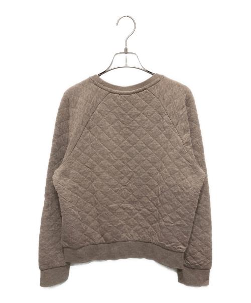 Patagonia（パタゴニア）Patagonia (パタゴニア) オーガニックコットン キルト クルー ベージュ サイズ:Sの古着・服飾アイテム