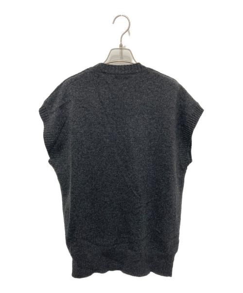 ROBERTO COLLINA（ロベルトコリーナ）ROBERTO COLLINA (ロベルトコリーナ) ニットベスト グレー サイズ:48の古着・服飾アイテム