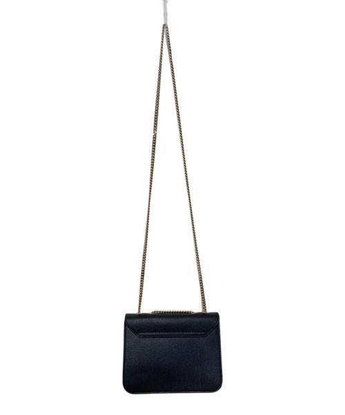 FURLA（フルラ）FURLA (フルラ) メトロポリスチェーンショルダーバッグ ブラックの古着・服飾アイテム