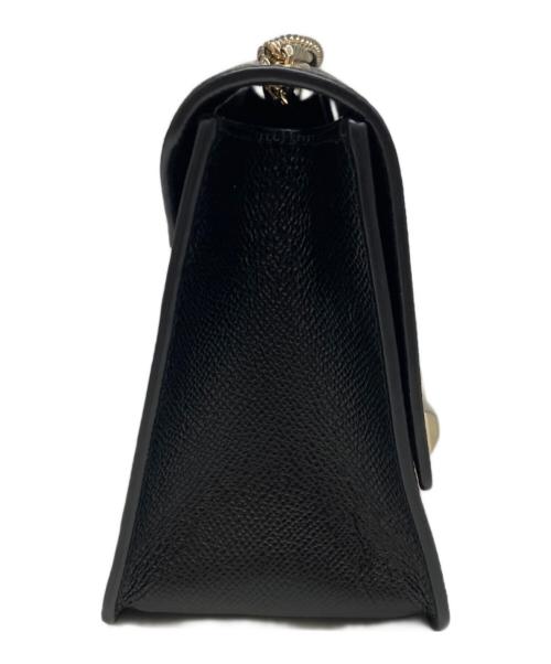 FURLA（フルラ）FURLA (フルラ) メトロポリスチェーンショルダーバッグ ブラックの古着・服飾アイテム