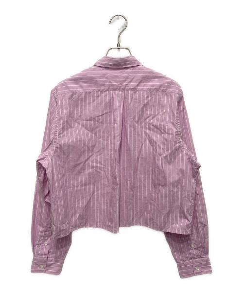 Gymphlex（ジムフレックス）Gymphlex (ジムフレックス) タイプライター ショートボタンダウンシャツ ピンク サイズ:14の古着・服飾アイテム