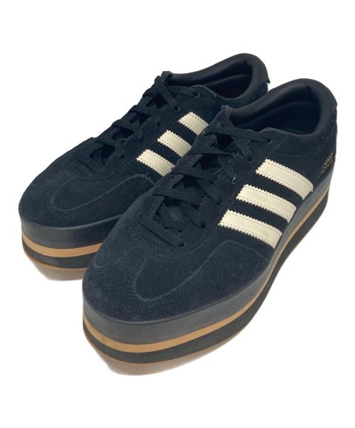 adidas（アディダス）adidas (アディダス) ガゼル スタック ブラック サイズ:US7.5の古着・服飾アイテム