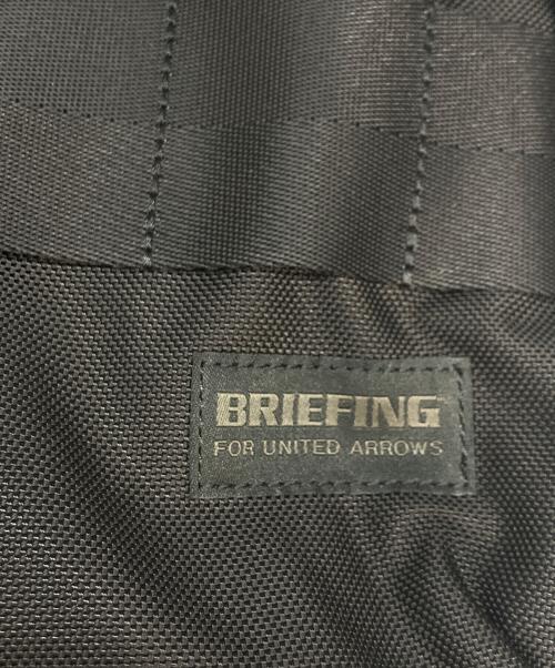 BRIEFING（ブリーフィング）BRIEFING (ブリーフィング) UNITED ARROWS (ユナイテッドアローズ) 別注SLIM PACK/リュック ブラックの古着・服飾アイテム