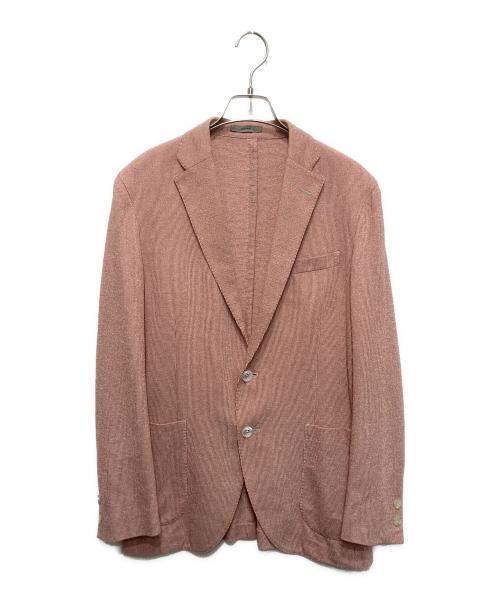 BOGLIOLI（ボリオリ）BOGLIOLI (ボリオリ) DOVERテーラードジャケット レッド サイズ:46の古着・服飾アイテム