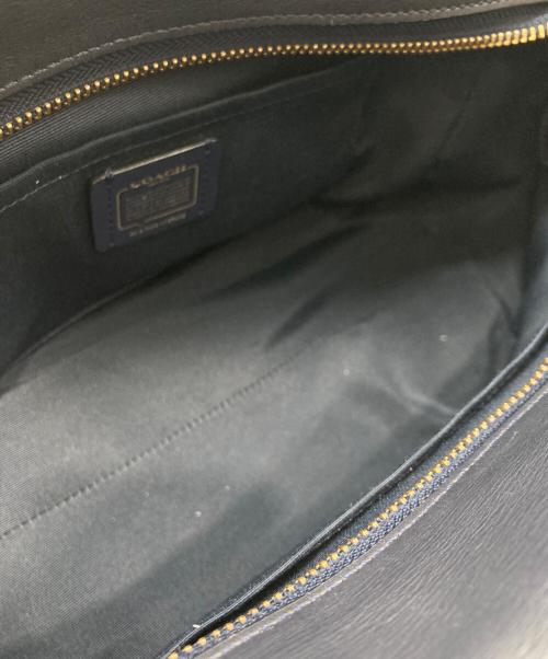 COACH（コーチ）COACH (コーチ) 2WAYバッグ ネイビーの古着・服飾アイテム