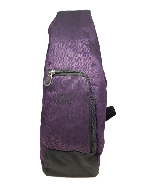 healthy back bag（ヘルシーバックバッグ）healthy back bag (ヘルシーバックバッグ) デニムトラベラー Mサイズ パープルの古着・服飾アイテム