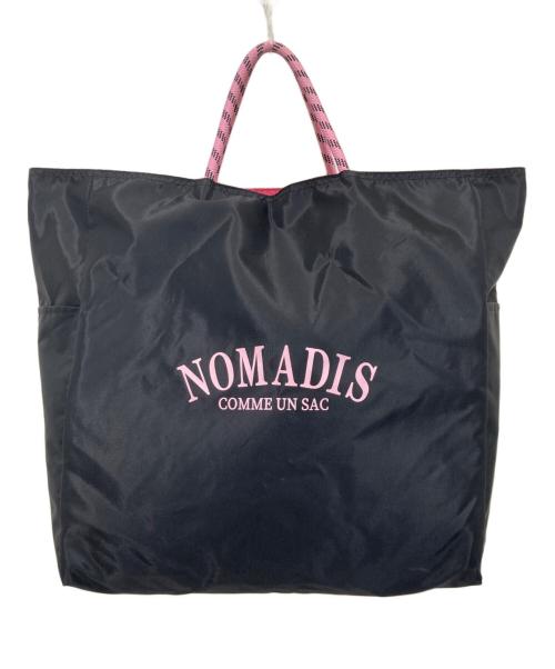 NOMADIS（ノマディス）NOMADIS (ノマディス) SACトートバッグ ブラック×ピンクの古着・服飾アイテム