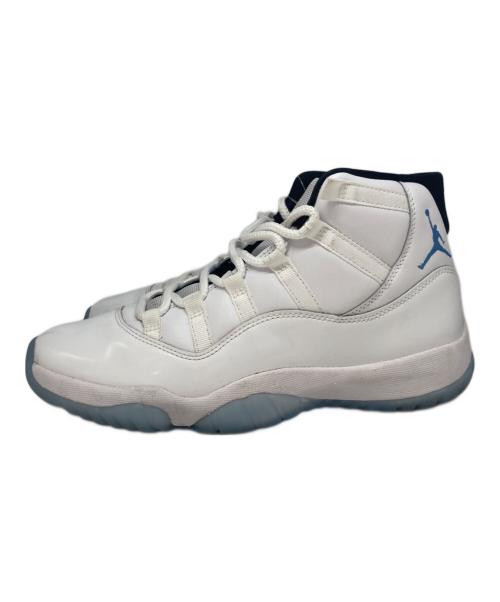 NIKE（ナイキ）NIKE (ナイキ) AIR JORDAN 11 RETRO LEGEND BLUE ホワイト×ブルー サイズ:US9の古着・服飾アイテム
