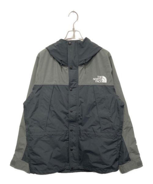 THE NORTH FACE（ザ ノース フェイス）THE NORTH FACE (ザ ノース フェイス) マウンテンライトジャケット ヒューズボックスグレー×アスファルトグレ サイズ:Lの古着・服飾アイテム