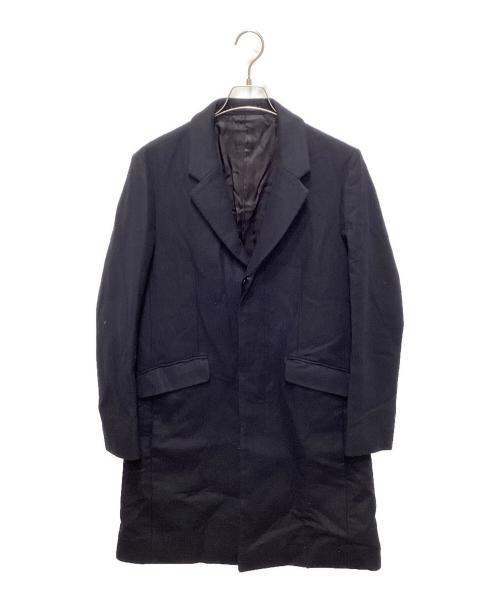 KNOTT（ノット）KNOTT (ノット) 比翼チェスターコート ネイビー サイズ:1の古着・服飾アイテム
