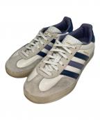 adidasアディダス）の古着「ガゼル インドア」｜ホワイト×ブルー