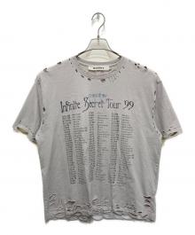 MISBHV（ミスビヘイブ）の古着「ダメージ加工Tシャツ」｜グレー