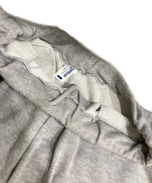 LOOPWHEELER（ループウィラー）LOOPWHEELER (ループウィラー) BEAMS PLUS (ビームスプラス) 別注Extra Light Plus Sweat Shorts グレー サイズ:Lの古着・服飾アイテム