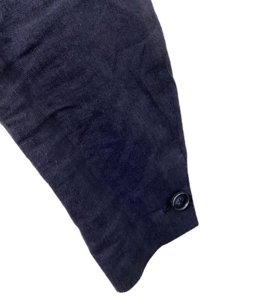 FLANNEL BAY（フランネルベイ）FLANNEL BAY (フランネルベイ) 3ピースリネンセットアップスーツ ネイビー サイズ:48の古着・服飾アイテム