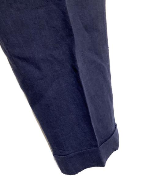 FLANNEL BAY（フランネルベイ）FLANNEL BAY (フランネルベイ) 3ピースリネンセットアップスーツ ネイビー サイズ:48の古着・服飾アイテム