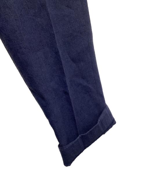 FLANNEL BAY（フランネルベイ）FLANNEL BAY (フランネルベイ) 3ピースリネンセットアップスーツ ネイビー サイズ:48の古着・服飾アイテム