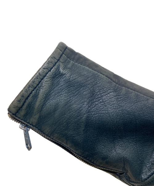 G-STAR RAW（ジースターロゥ）G-STAR RAW (ジースターロゥ) RCT BIKER LEATHER JKT ネイビー サイズ:Sの古着・服飾アイテム