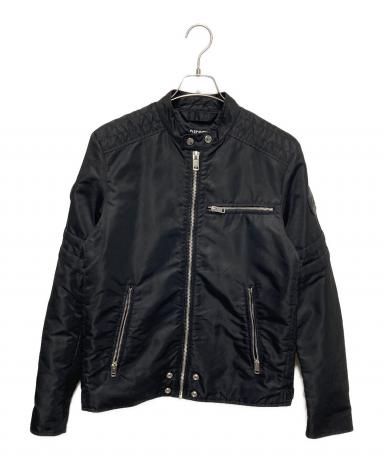 【新品未使用】DIESEL J-GRORY シングルライダースジャケット 中古・古着通販】DIESEL (ディーゼル) J-GLORY ナイロンシングル