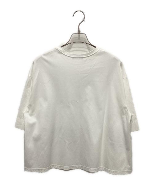 theory luxe（セオリーリュクス）theory luxe (セオリーリュクス) Basalt 2 Combo Lorie Top ホワイト サイズ:38の古着・服飾アイテム