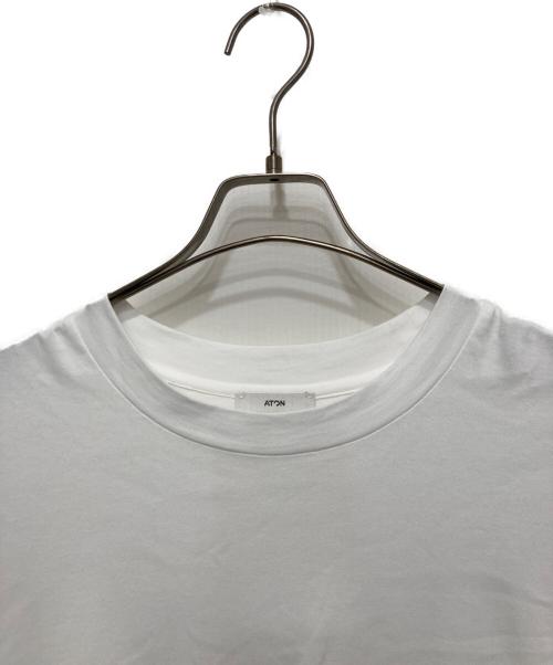 ATON（エイトン）ATON (エイトン) SUVIN 60/2  OVERSIZED S/S T-SHIRT ホワイト サイズ:4の古着・服飾アイテム