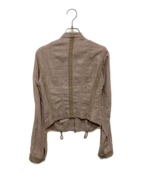 ARMANI EXCHANGE（アルマーニ エクスチェンジ）ARMANI EXCHANGE (アルマーニ エクスチェンジ) ライトジャケット ベージュ サイズ:XSの古着・服飾アイテム