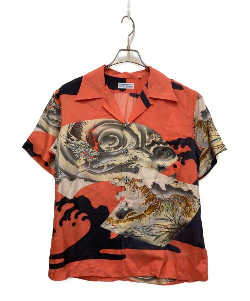 Sun Surf（サンサーフ）Sun Surf (サンサーフ) MUSA-SHIYA THE SHIRTMAKER オレンジ サイズ:Mの古着・服飾アイテム