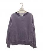 REMI RELIEFレミレリーフ）の古着「ダメージ加工スウェット」｜パープル