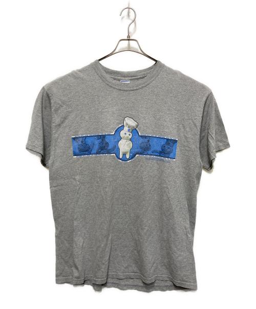 GILDAN（ギルダン）GILDAN (ギルダン) 00sプリントTシャツ グレー サイズ:XLの古着・服飾アイテム