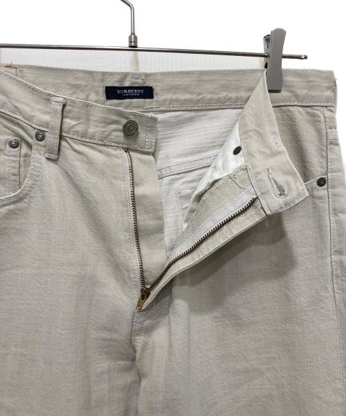 BURBERRY（バーバリー）BURBERRY (バーバリー) デニムパンツ ベージュ サイズ:33(W84)の古着・服飾アイテム