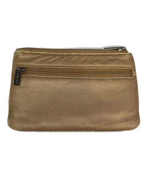 LOEWE（ロエベ）LOEWE (ロエベ) コインケース ゴールドの古着・服飾アイテム