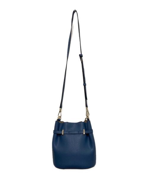 FURLA（フルラ）FURLA (フルラ) AURA MINI DRAWSTRING ブルーの古着・服飾アイテム