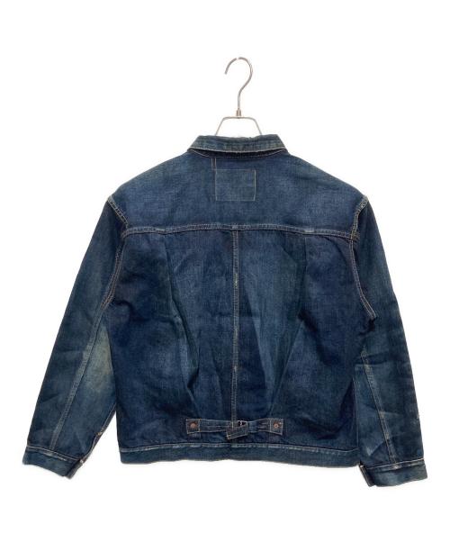 HOUSTON（ヒューストン）HOUSTON (ヒューストン) WW2セルビッヂ トラッカー ジャケット インディゴ サイズ:40の古着・服飾アイテム