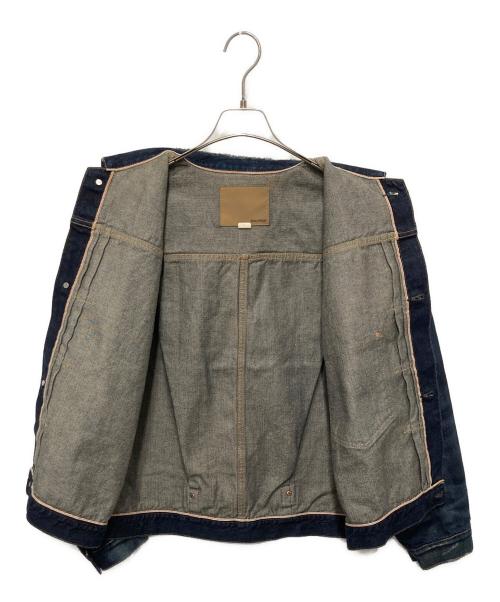 HOUSTON（ヒューストン）HOUSTON (ヒューストン) WW2セルビッヂ トラッカー ジャケット インディゴ サイズ:40の古着・服飾アイテム