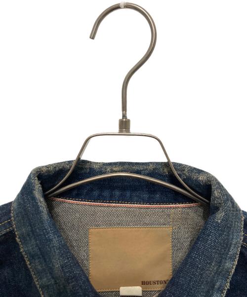 HOUSTON（ヒューストン）HOUSTON (ヒューストン) WW2セルビッヂ トラッカー ジャケット インディゴ サイズ:40の古着・服飾アイテム