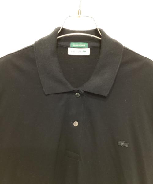 LACOSTE（ラコステ）LACOSTE (ラコステ) ポロシャツワンピース ブラック サイズ:36の古着・服飾アイテム