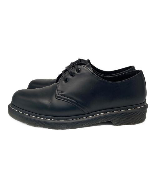 Dr.Martens（ドクターマーチン）Dr.Martens (ドクターマーチン) 3ホールシューズ ブラック サイズ:UK8の古着・服飾アイテム