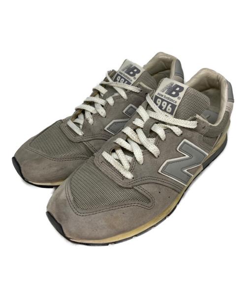 NEW BALANCE（ニューバランス）NEW BALANCE (ニューバランス) ローカットスニーカー グレー サイズ:US9.5の古着・服飾アイテム