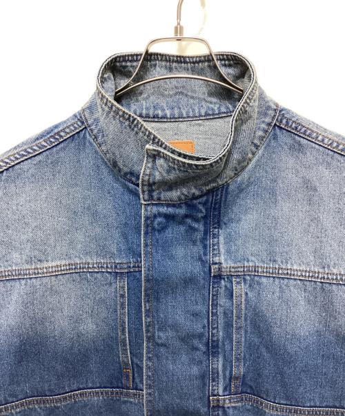 Adam et Rope（アダム エ ロペ）Adam et Rope (アダム エ ロペ) ブリーチデニム ボマージャケット インディゴ サイズ:Lの古着・服飾アイテム