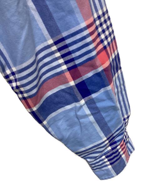POLO RALPH LAUREN（ポロ・ラルフローレン）POLO RALPH LAUREN (ポロ・ラルフローレン) チェックシャツ ブルー サイズ:Mの古着・服飾アイテム