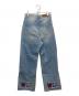 A BATHING APE (アベイシングエイプ) シャークデニムパンツ WGMワッペン インディゴ サイズ:S：15000円
