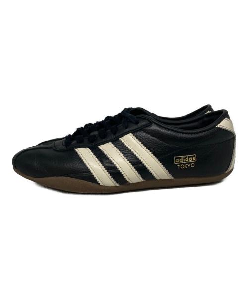 adidas（アディダス）adidas (アディダス) トーキョー ローカットスニーカー ブラック サイズ:US6の古着・服飾アイテム