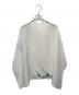 me ISSEY MIYAKE (ミーイッセイ ミヤケ) ラインクレープカットソー ホワイト×ブルー サイズ:FREE：13000円