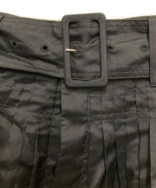 JOHN SMEDLEY（ジョンスメドレー）JOHN SMEDLEY (ジョンスメドレー) シルクフレアスカート ブラック サイズ:1の古着・服飾アイテム