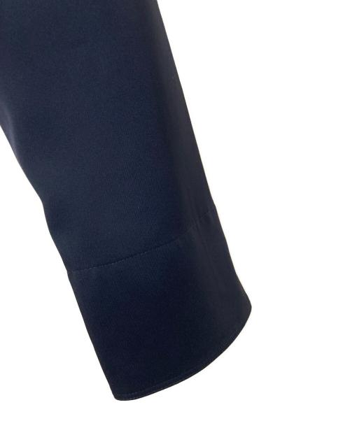 BALLSEY（ボールジィ）BALLSEY (ボールジィ) 2-wayストレッチ タイ付きスタンドカラーブラウス ブラック サイズ:36の古着・服飾アイテム