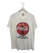 Hanesヘインズ）の古着「オールドプリントTシャツ」｜ホワイト
