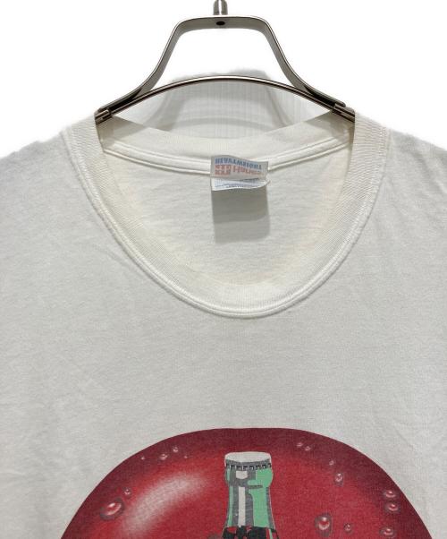 Hanes（ヘインズ）Hanes (ヘインズ) オールドプリントTシャツ ホワイト サイズ:Lの古着・服飾アイテム