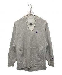 Champion REVERSE WEAVE（チャンピオン リバース ウィーブ）の古着「90's リバースウィーブパーカー」｜グレー