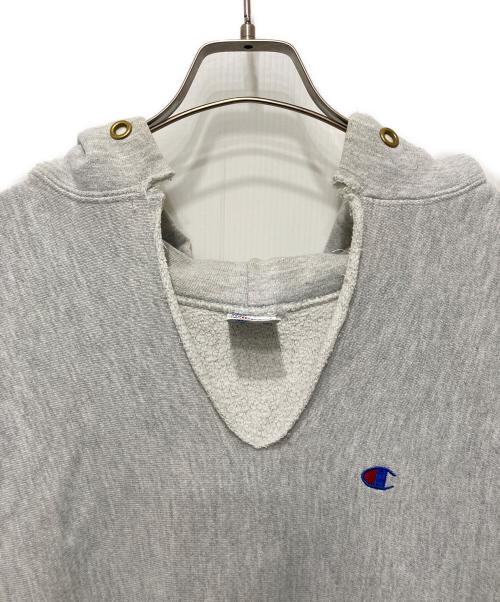 Champion REVERSE WEAVE（チャンピオン リバース ウィーブ）Champion REVERSE WEAVE (チャンピオン リバース ウィーブ) 90's リバースウィーブパーカー グレー サイズ:XLの古着・服飾アイテム