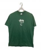 NIKE×stussyナイキ×ステューシー）の古着「NRG SS INTERNATIONAL TEE」｜グリーン